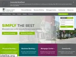 Sites similar to communitystatebank.net