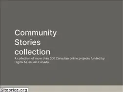 Sites similar to communitystories.ca