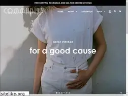 Sites similar to communitythriftandvintage.ca