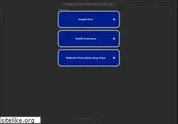 Sites similar to communityurgentcare.net