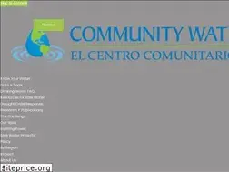 Sites similar to communitywatercenter.org