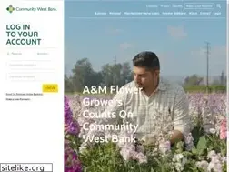 Sites similar to communitywestbank.com