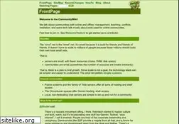 Sites similar to communitywiki.org