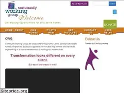 Sites similar to communityworkinggroup.org