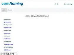 Sites similar to comnaming.com