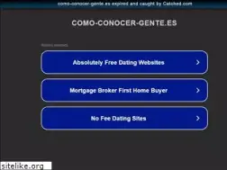 Sites similar to como-conocer-gente.es