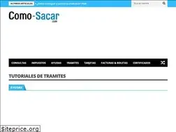 Sites similar to como-sacar.com