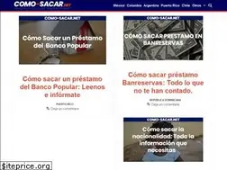 Sites similar to como-sacar.net