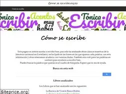 Sites similar to como-se-escribe.org.es