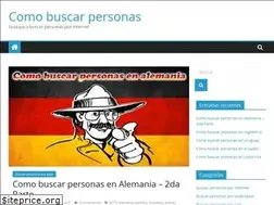 Sites similar to comobuscarpersonas.com