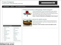 Sites similar to comocomprar.com.br