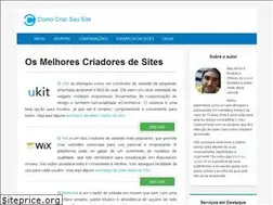 Sites similar to comocriarseusite.com