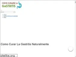 Sites similar to comocurarselagastritis.com