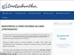 Sites similar to comoescribirunlibro.org