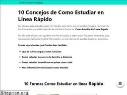 Sites similar to comoestudiar.org