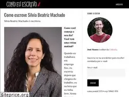 Sites similar to comoeuescrevo.com