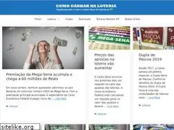 Sites similar to comoganharnaloteria.com.br