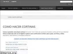 Sites similar to comohacercortinas.com