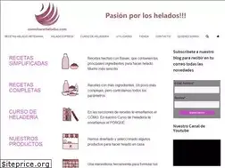 Sites similar to comohacerhelados.com