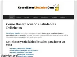 Sites similar to comohacerlicuados.com