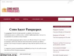 Sites similar to comohacerpanqueques.info