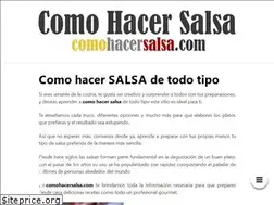 Sites similar to comohacersalsa.com