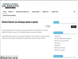 Sites similar to comohacerunensayobien.com