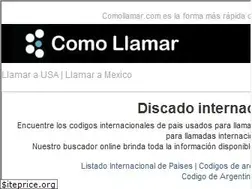 Sites similar to comollamar.com