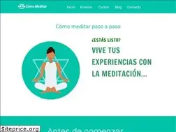 Sites similar to comomeditar.org