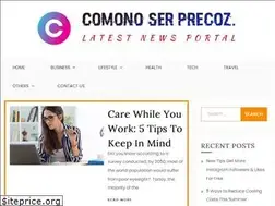 Sites similar to comonoserprecoz.com