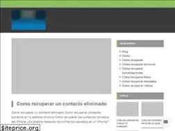 Sites similar to comorecuperar.net