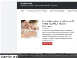 Sites similar to comorecuperaramiesposa.com