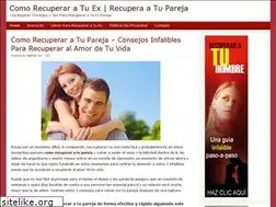 Sites similar to comorecuperaratuex.info