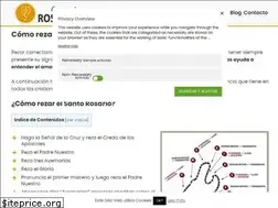 Sites similar to comorezarelrosario.org