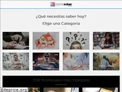 Sites similar to comosaber.online