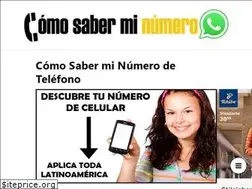 Sites similar to comosaberminumero.net