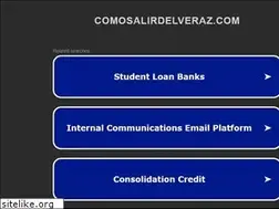 Sites similar to comosalirdelveraz.com