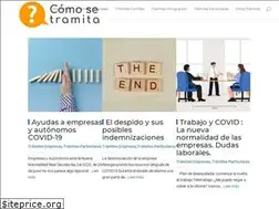 Sites similar to comosetramita.com