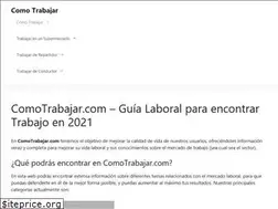 Sites similar to comotrabajar.com