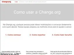 Sites similar to comousarachange.org