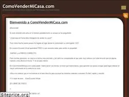 Sites similar to comovendermicasa.com