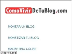 Sites similar to comovivirdetublog.com