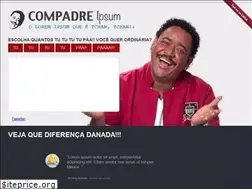 Sites similar to compadreipsum.com.br