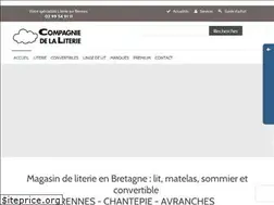 Sites similar to compagnie-de-literie.com