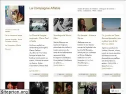 Sites similar to compagnieaffable.com