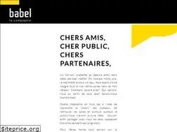 Sites similar to compagniebabel.com