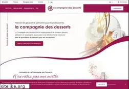 Sites similar to compagniedesdesserts.com