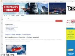 Sites similar to companies-turkey.com