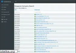 Sites similar to companies.sg