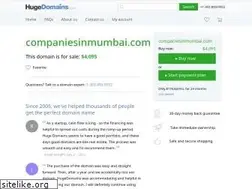 Sites similar to companiesinmumbai.com